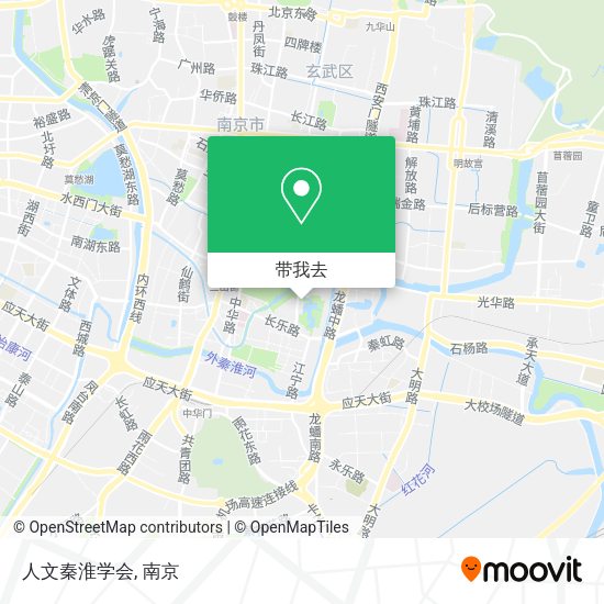 人文秦淮学会地图