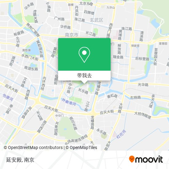 延安殿地图