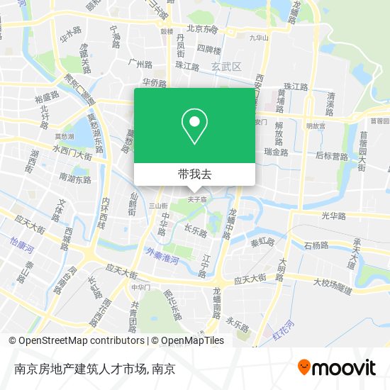 南京房地产建筑人才市场地图