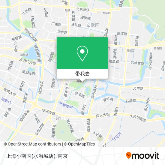 上海小南国(水游城店)地图