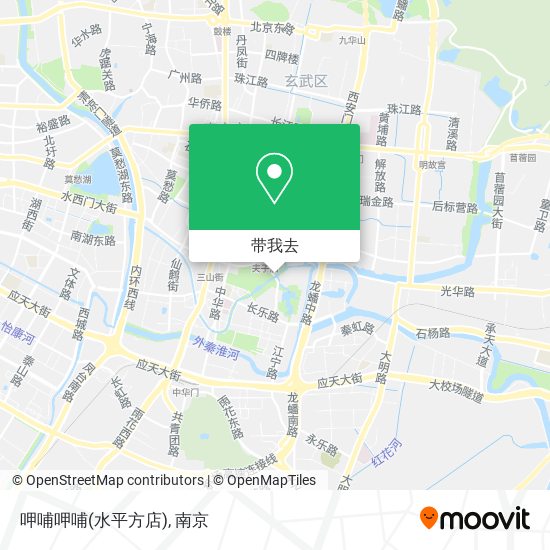 呷哺呷哺(水平方店)地图