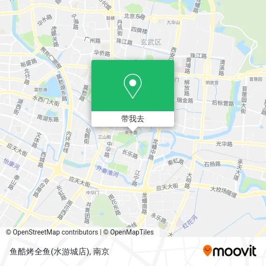 鱼酷烤全鱼(水游城店)地图