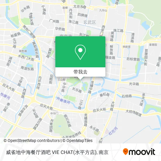 威雀地中海餐厅酒吧 VIE CHAT(水平方店)地图