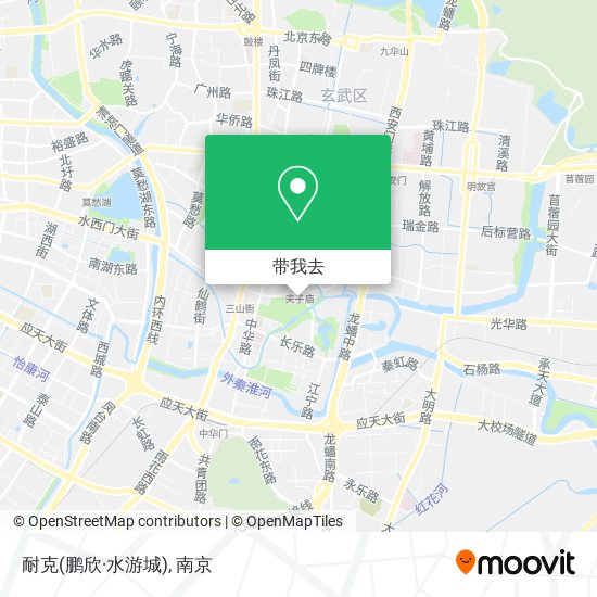 耐克(鹏欣·水游城)地图