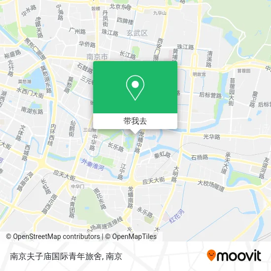 南京夫子庙国际青年旅舍地图