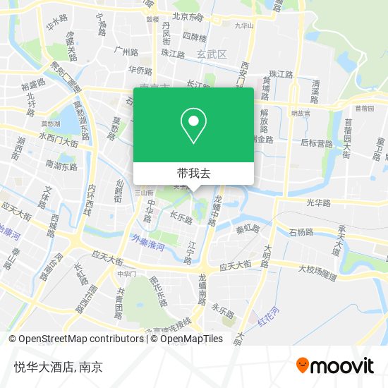 悦华大酒店地图