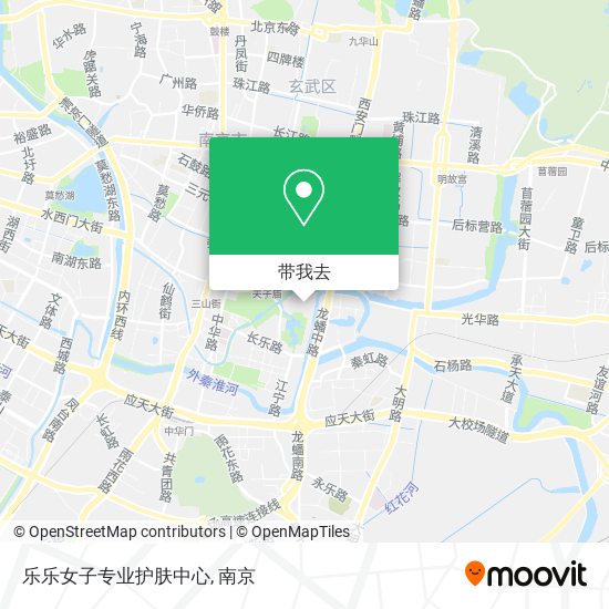 乐乐女子专业护肤中心地图