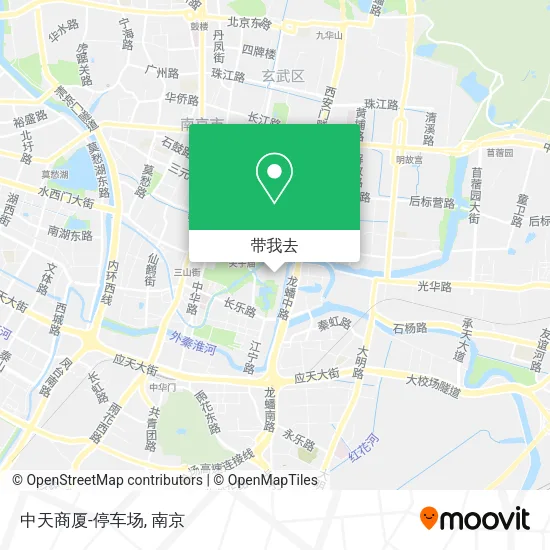 中天商厦-停车场地图