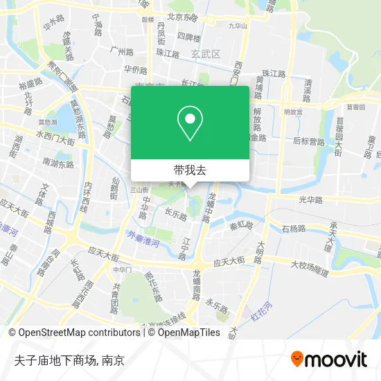 夫子庙地下商场地图