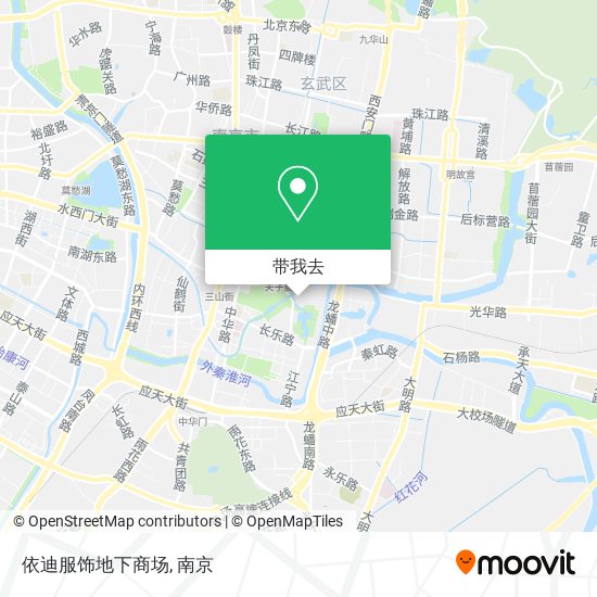 依迪服饰地下商场地图