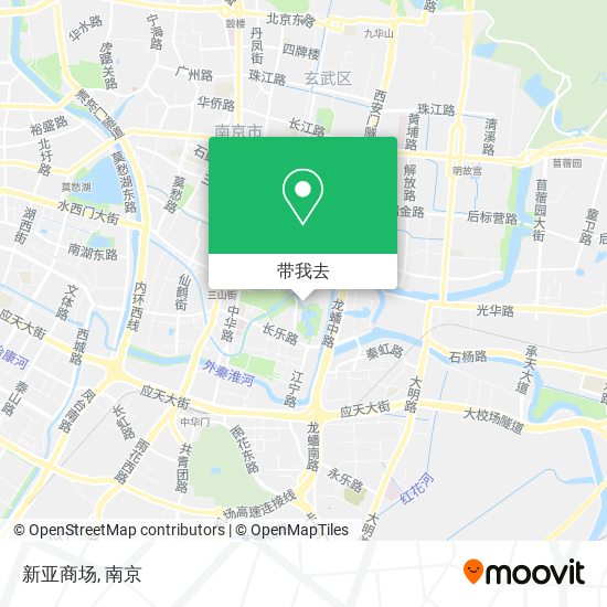 新亚商场地图