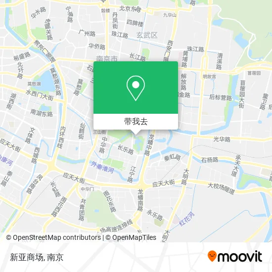 新亚商场地图