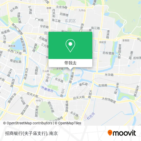 招商银行(夫子庙支行)地图