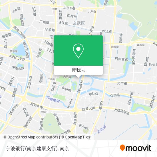 宁波银行(南京建康支行)地图