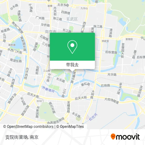贡院街菜场地图