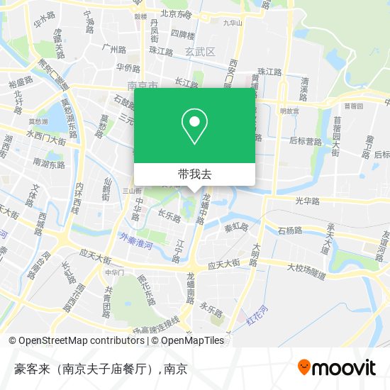 豪客来（南京夫子庙餐厅）地图