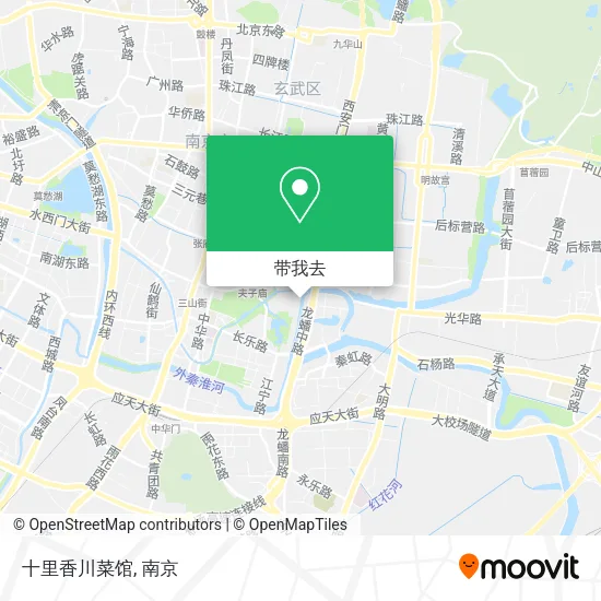 十里香川菜馆地图
