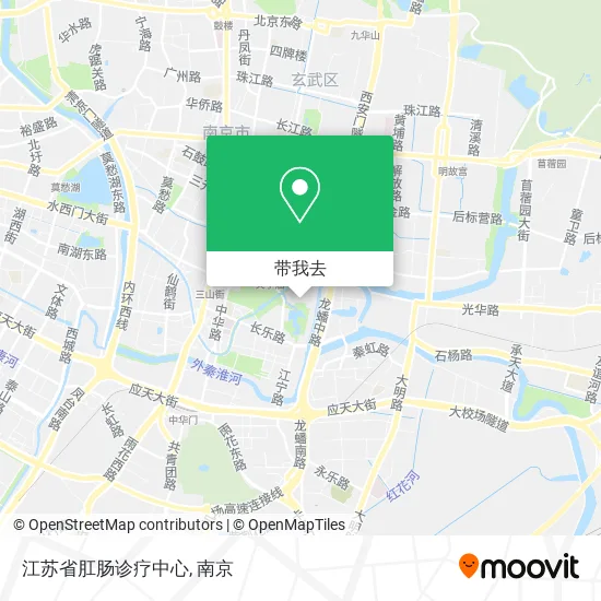 江苏省肛肠诊疗中心地图