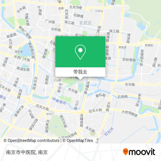 南京市中医院地图