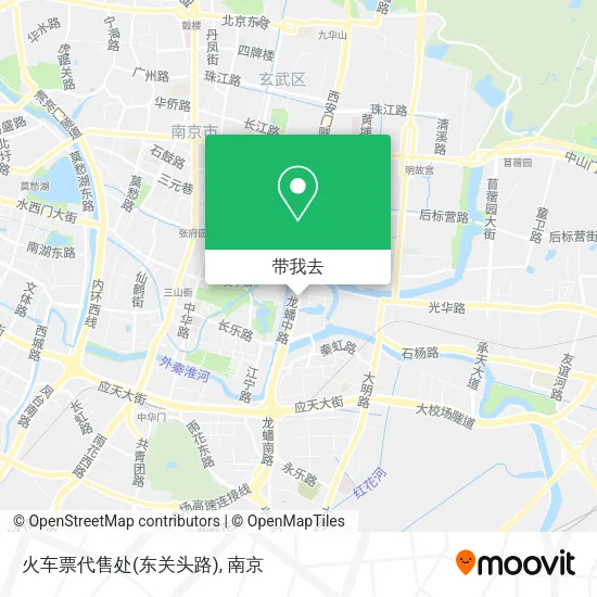 火车票代售处(东关头路)地图