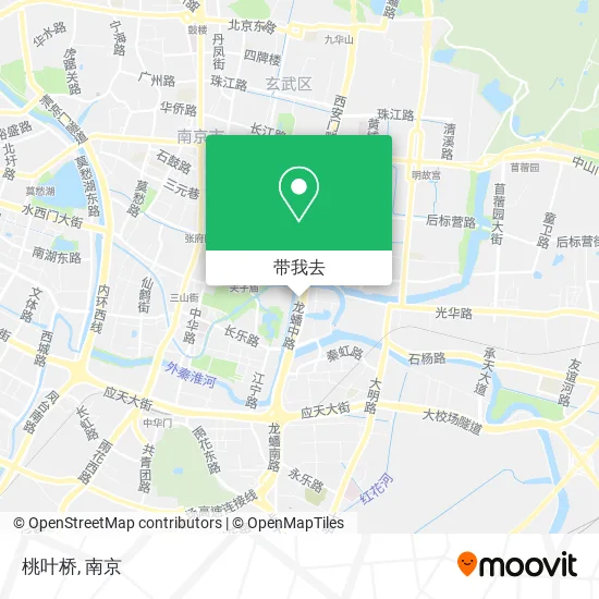 桃叶桥地图