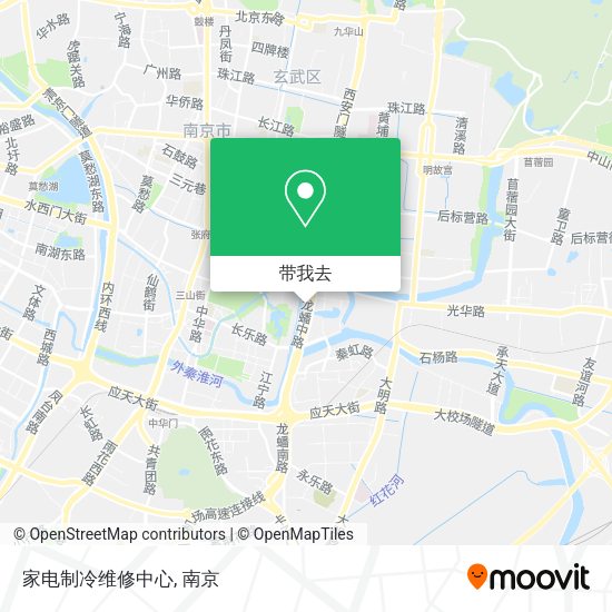 家电制冷维修中心地图