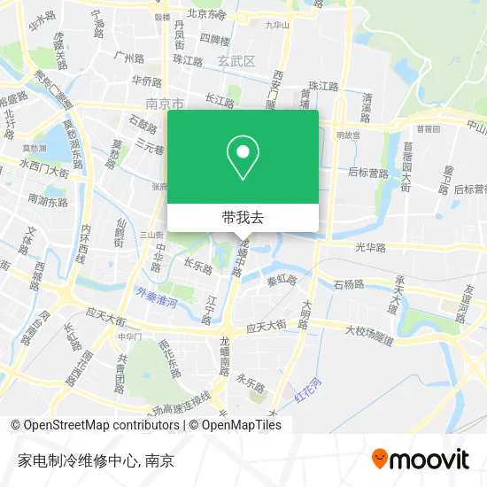 家电制冷维修中心地图