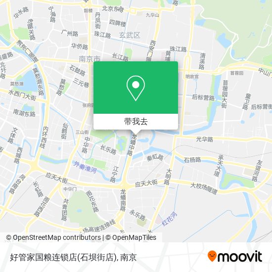 好管家国粮连锁店(石坝街店)地图