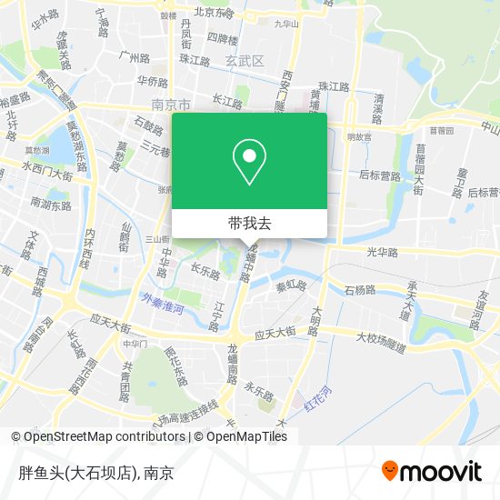 胖鱼头(大石坝店)地图