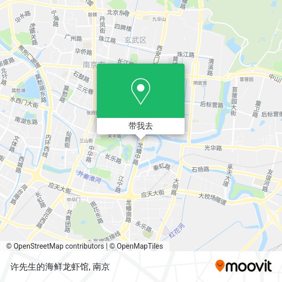 许先生的海鲜龙虾馆地图