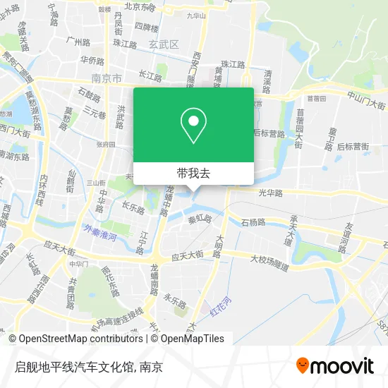 启舰地平线汽车文化馆地图