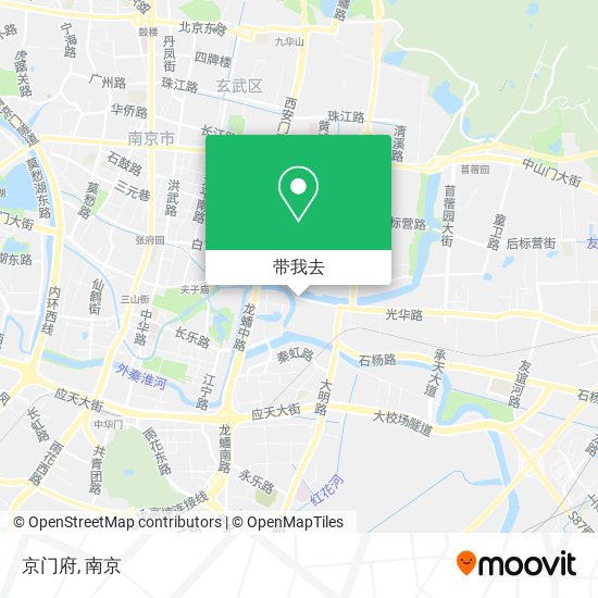 京门府地图