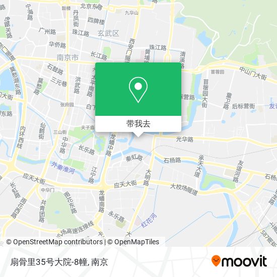 扇骨里35号大院-8幢地图