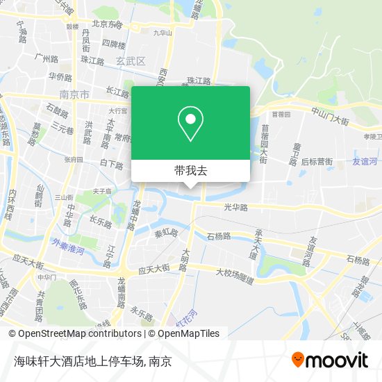 海味轩大酒店地上停车场地图