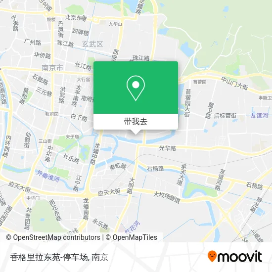 香格里拉东苑-停车场地图