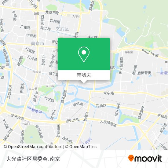 大光路社区居委会地图