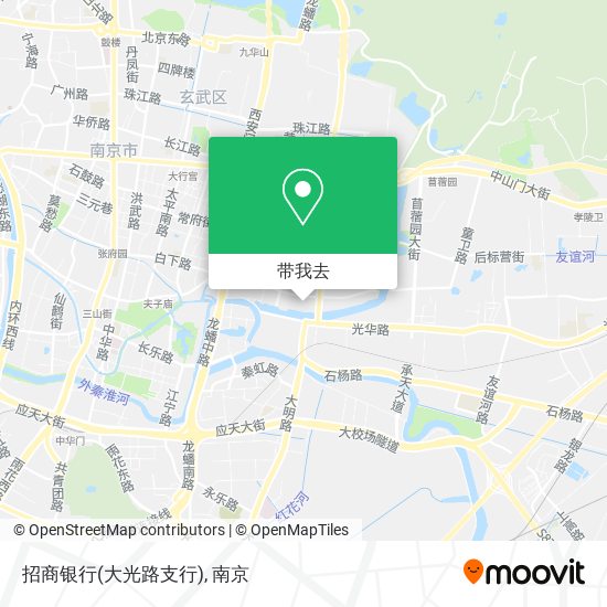 招商银行(大光路支行)地图