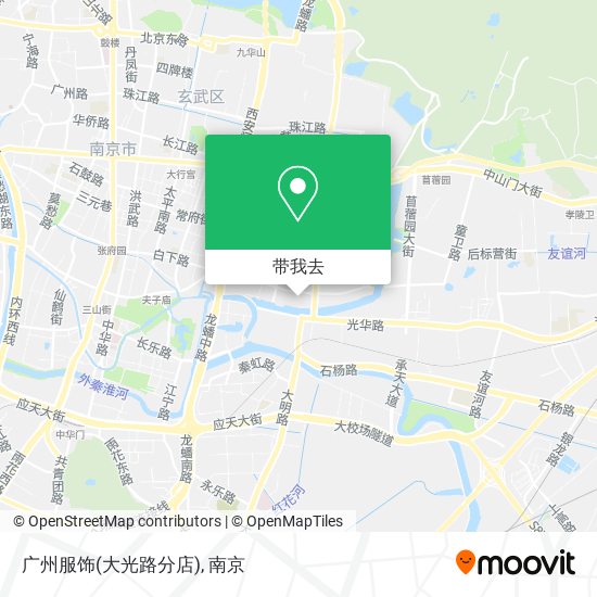 广州服饰(大光路分店)地图