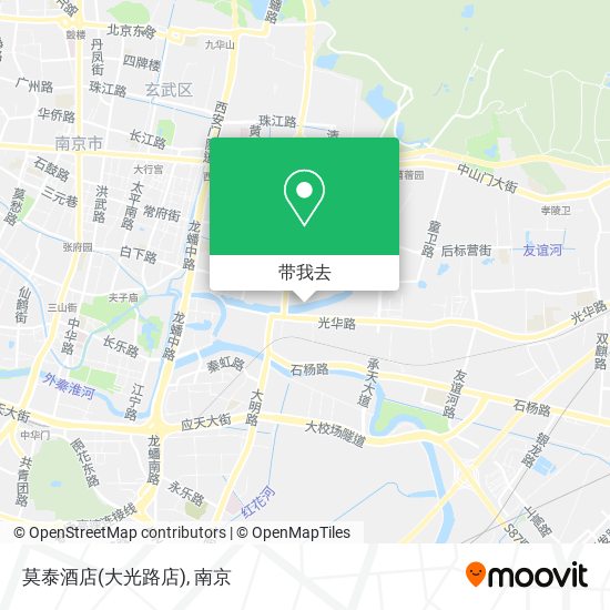 莫泰酒店(大光路店)地图