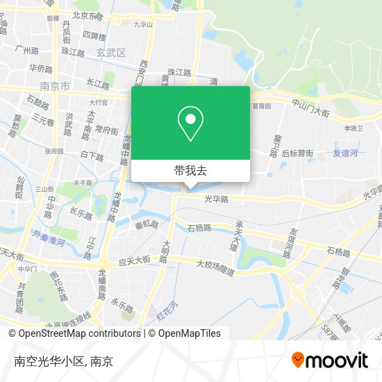南空光华小区地图