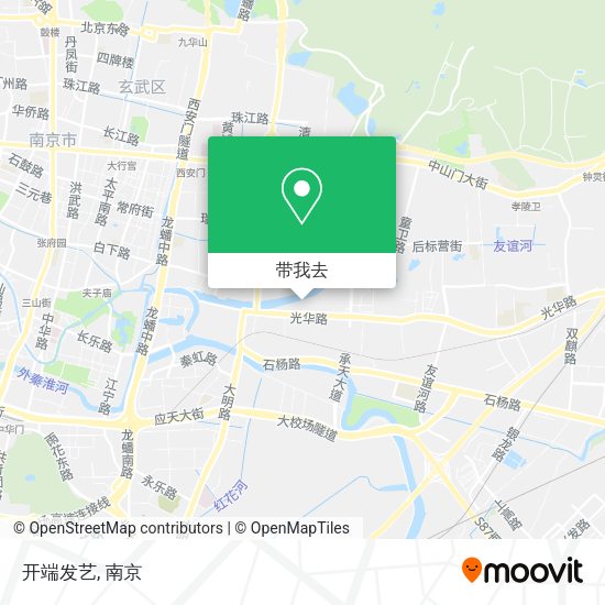 开端发艺地图