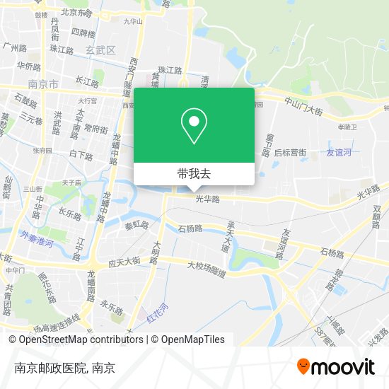 南京邮政医院地图