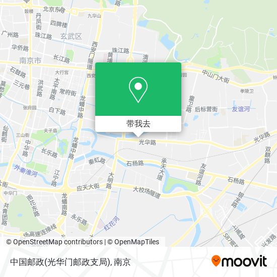 中国邮政(光华门邮政支局)地图