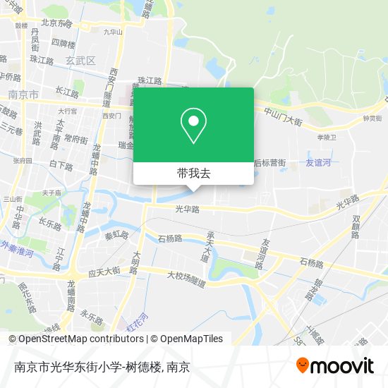 南京市光华东街小学-树德楼地图