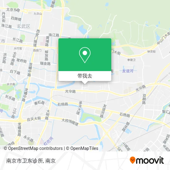南京市卫东诊所地图