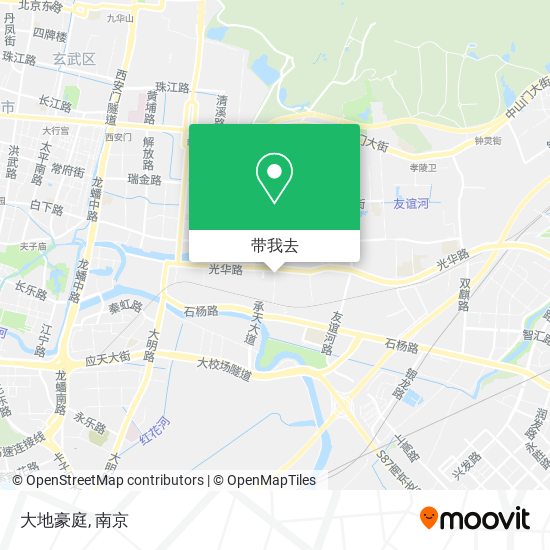 大地豪庭地图