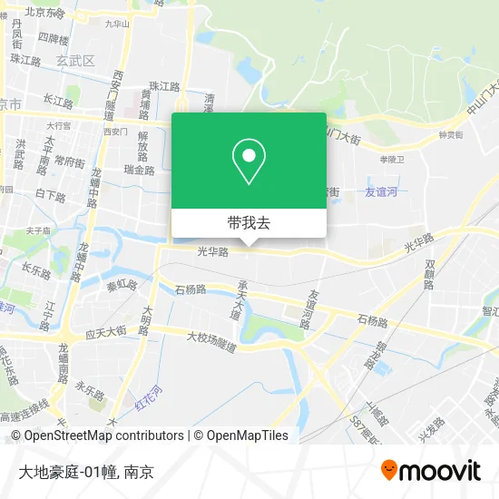 大地豪庭-01幢地图