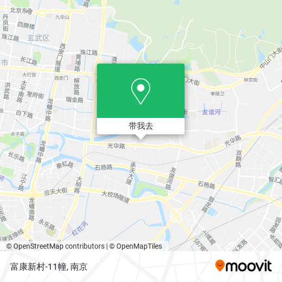富康新村-11幢地图