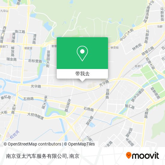 南京亚太汽车服务有限公司地图