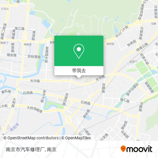 南京市汽车修理厂地图